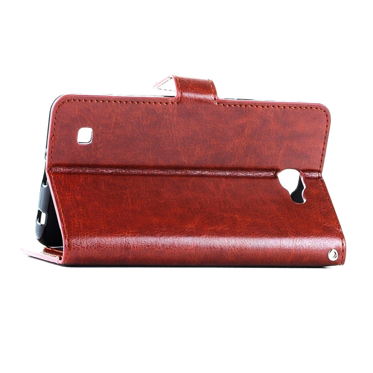 For Google Nexus 5X Crazy Horse Texture Horizontal Flip Leather Case with Magnetic Buckle & Holder & Card Slots & Wallet & Photo Frame