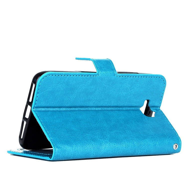 For Huawei Y6 Pro Crazy Horse Texture Horizontal Flip Leather Case with Magnetic Buckle & Holder & Card Slots & Wallet & Photo Frame