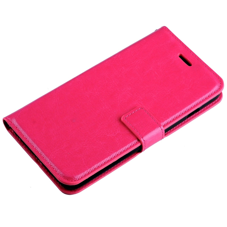 For Huawei Y6 Pro Crazy Horse Texture Horizontal Flip Leather Case with Magnetic Buckle & Holder & Card Slots & Wallet & Photo Frame