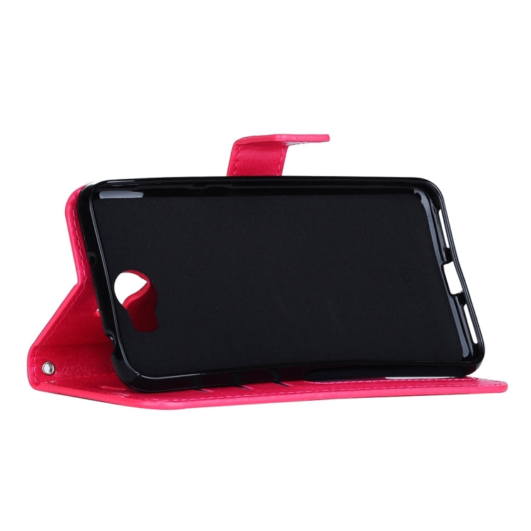 For Huawei Y5 II Crazy Horse Texture Horizontal Flip Leather Case with Magnetic Buckle & Holder & Card Slots & Wallet & Photo Frame