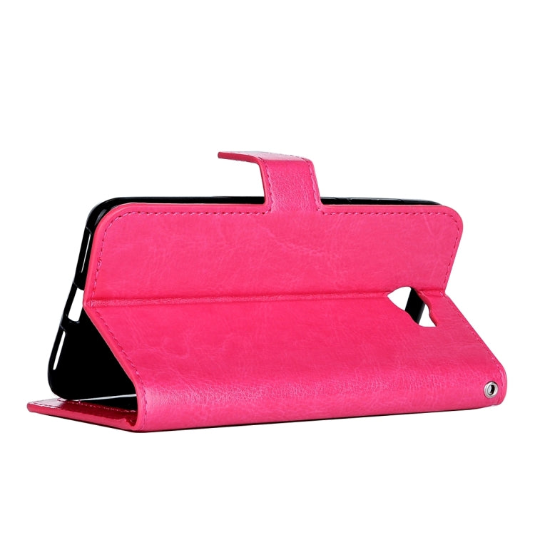 For Huawei Y5 II Crazy Horse Texture Horizontal Flip Leather Case with Magnetic Buckle & Holder & Card Slots & Wallet & Photo Frame