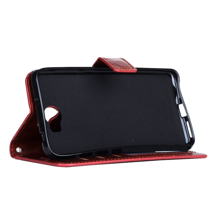 For Huawei Y5 II Crazy Horse Texture Horizontal Flip Leather Case with Magnetic Buckle & Holder & Card Slots & Wallet & Photo Frame