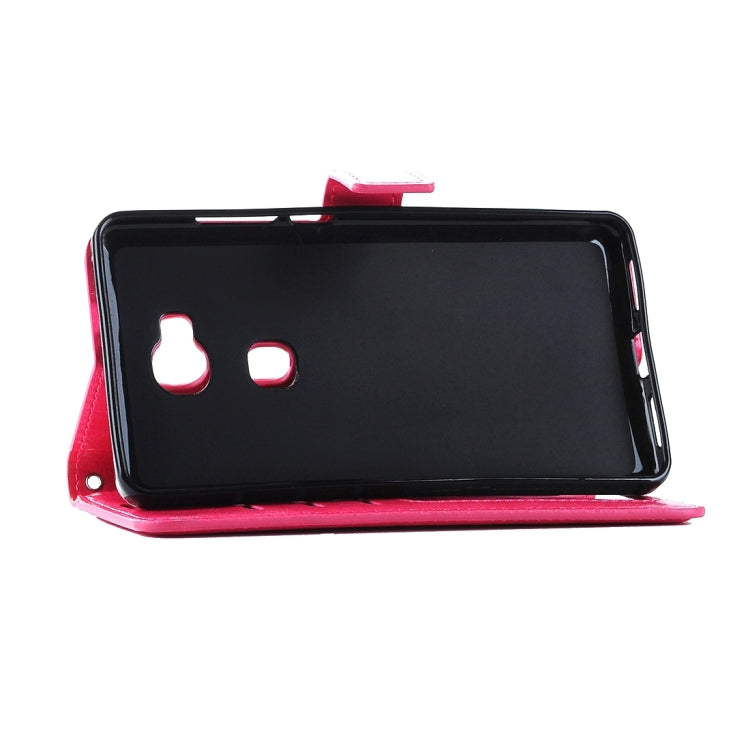 For Huawei Honor 5X Crazy Horse Texture Horizontal Flip Leather Case with Magnetic Buckle & Holder & Card Slots & Wallet & Photo Frame