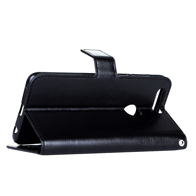 For Huawei Honor 8 Crazy Horse Texture Horizontal Flip Leather Case with Magnetic Buckle & Holder & Card Slots & Wallet & Photo Frame