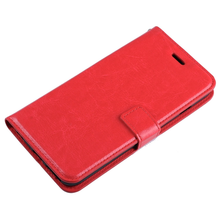 For Sony Xperia M5 Crazy Horse Texture Horizontal Flip Leather Case with Magnetic Buckle & Holder & Card Slots & Wallet & Photo Frame