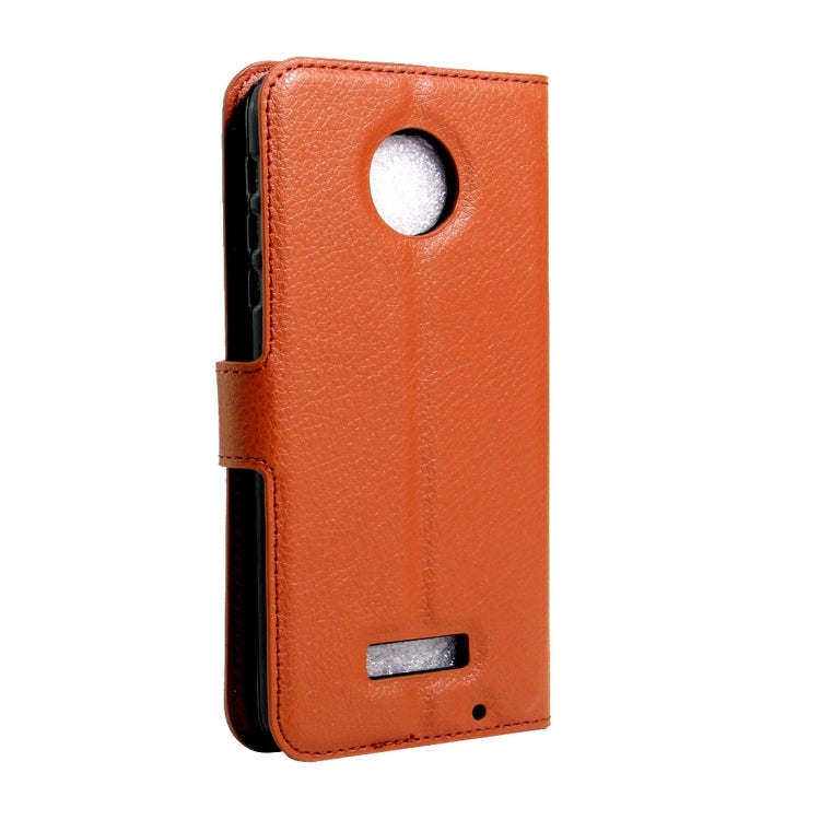 For Motorola Moto Z Play Litchi Texture Horizontal Flip Leather Case with Magnetic Buckle & Holder & Card Slots & Wallet