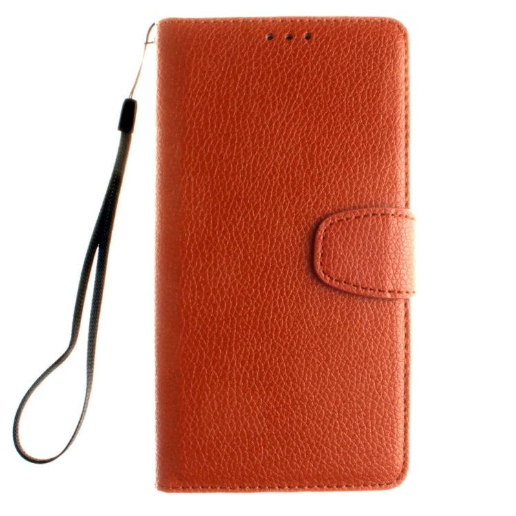 For Huawei P9 Litchi Texture Horizontal Flip Leather Case with Magnetic Buckle & Holder & Card Slots & Wallet & Photo Frame & Lanyard