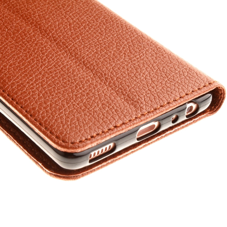 For Huawei P9 Litchi Texture Horizontal Flip Leather Case with Magnetic Buckle & Holder & Card Slots & Wallet & Photo Frame & Lanyard