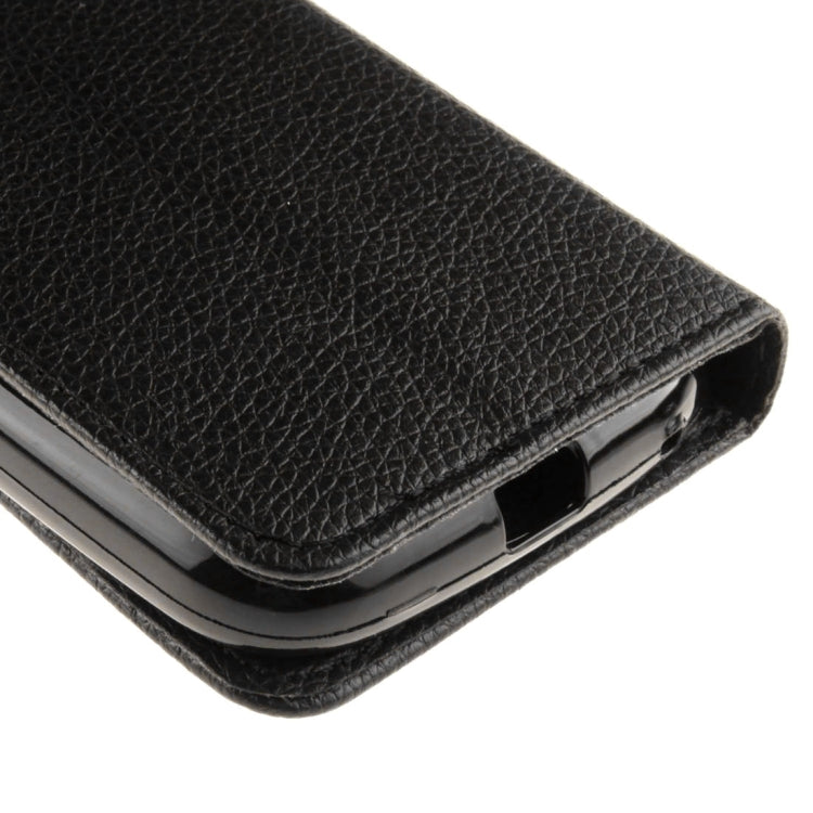 For Alcatel One Touch Pop C5 Litchi Texture Horizontal Flip Leather Case with Magnetic Buckle & Holder & Card Slots & Wallet & Photo Frame & Lanyard