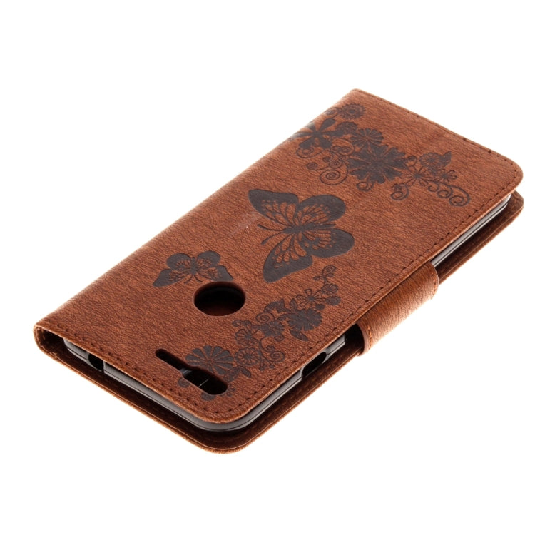 For Google Pixel Butterflies Embossing Horizontal Flip Leather Case with Holder & Card Slots & Wallet & Lanyard