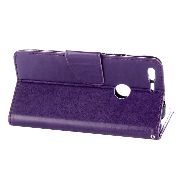 For Google Pixel Butterflies Love Flowers Embossing Horizontal Flip Leather Case with Holder & Card Slots & Wallet & Lanyard