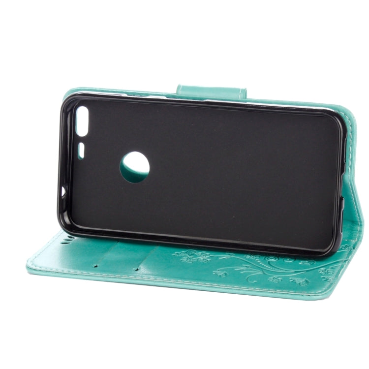 For Google Pixel Butterflies Love Flowers Embossing Horizontal Flip Leather Case with Holder & Card Slots & Wallet & Lanyard