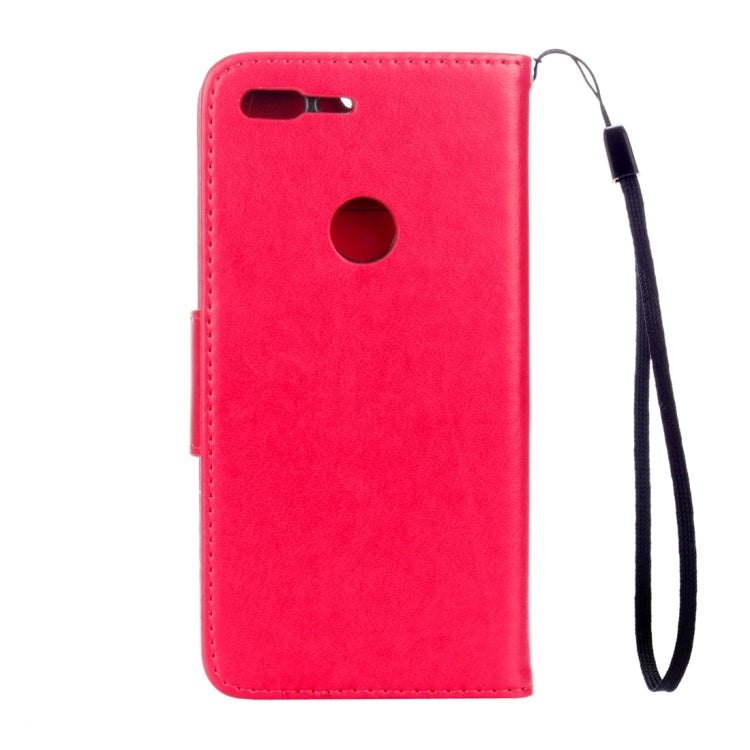 For Google Pixel XL Butterflies Love Flowers Embossing Horizontal Flip Leather Case with Holder & Card Slots & Wallet & Lanyard