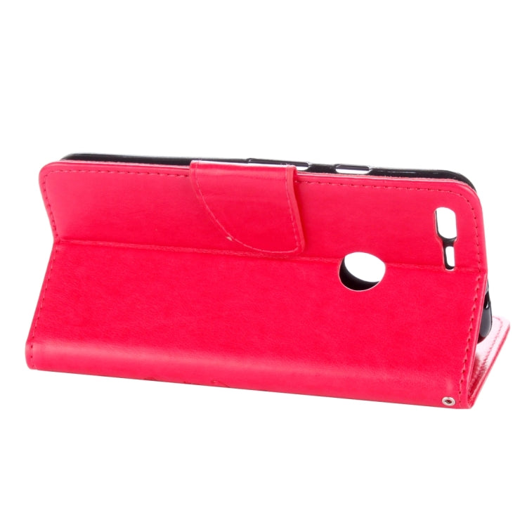 For Google Pixel XL Butterflies Love Flowers Embossing Horizontal Flip Leather Case with Holder & Card Slots & Wallet & Lanyard