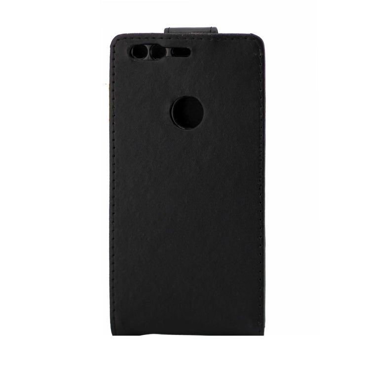 For Google Pixel Ordinary Texture Vertical Flip Leather Case (Black)