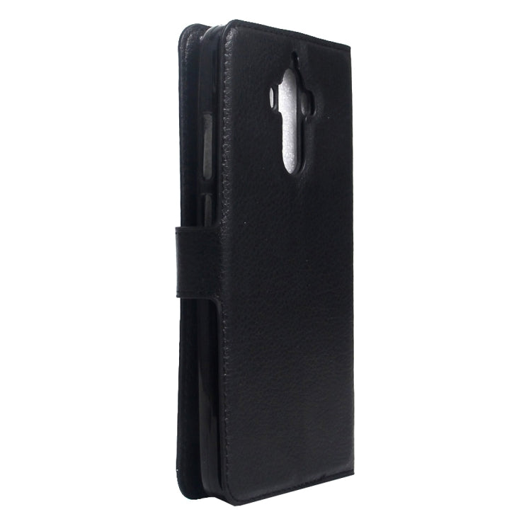 For Huawei Mate 9 Litchi Texture Horizontal Flip Leather Case with Magnetic Buckle & Holder & Card Slots & Wallet