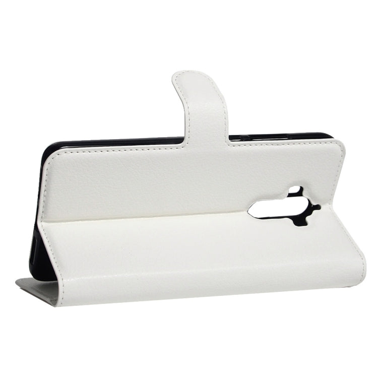 For Huawei Mate 9 Litchi Texture Horizontal Flip Leather Case with Magnetic Buckle & Holder & Card Slots & Wallet