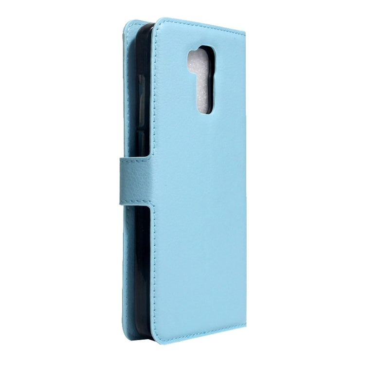 For DOOGEE Y6 (MPH2412) Litchi Texture Horizontal Flip Leather Case with Magnetic Buckle & Holder & Card Slots & Wallet