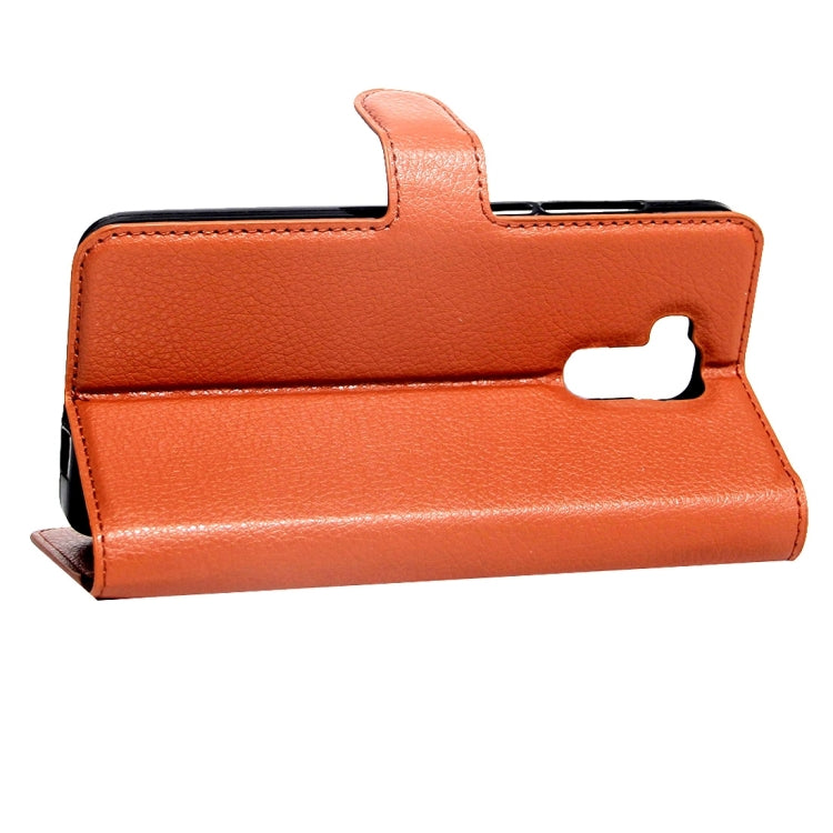 For DOOGEE Y6 (MPH2412) Litchi Texture Horizontal Flip Leather Case with Magnetic Buckle & Holder & Card Slots & Wallet