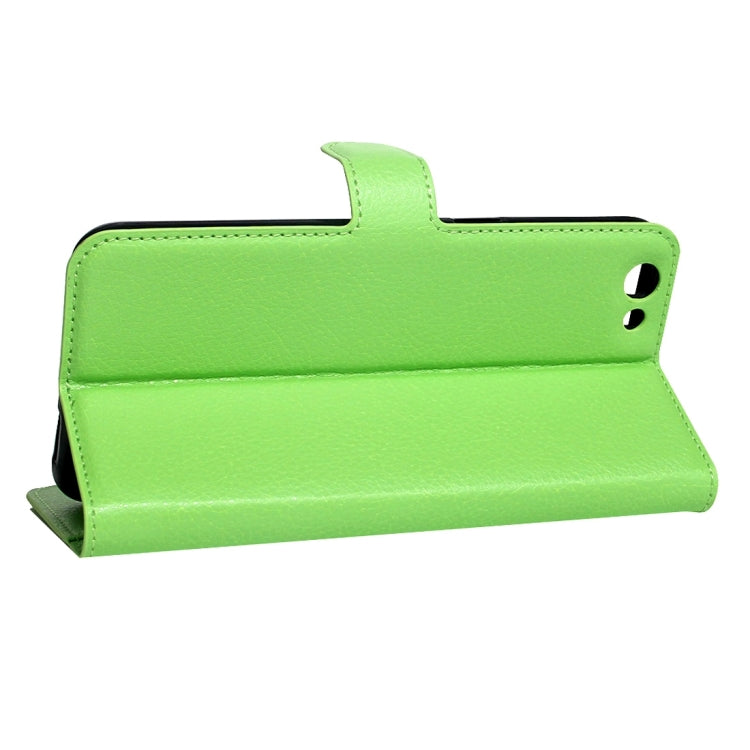 For OPPO R9s Litchi Texture Horizontal Flip Leather Case with Magnetic Buckle & Holder & Card Slots & Wallet