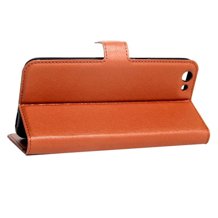 For OPPO R9s Litchi Texture Horizontal Flip Leather Case with Magnetic Buckle & Holder & Card Slots & Wallet