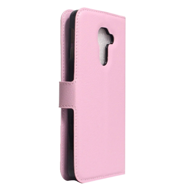 For BlackBerry DTEK60 Litchi Texture Horizontal Flip Leather Case with Magnetic Buckle & Holder & Card Slots & Wallet