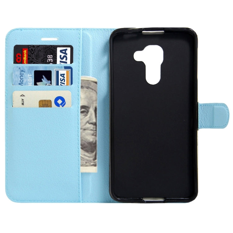 For BlackBerry DTEK60 Litchi Texture Horizontal Flip Leather Case with Magnetic Buckle & Holder & Card Slots & Wallet