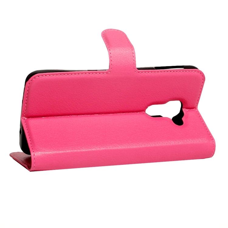 For BlackBerry DTEK60 Litchi Texture Horizontal Flip Leather Case with Magnetic Buckle & Holder & Card Slots & Wallet