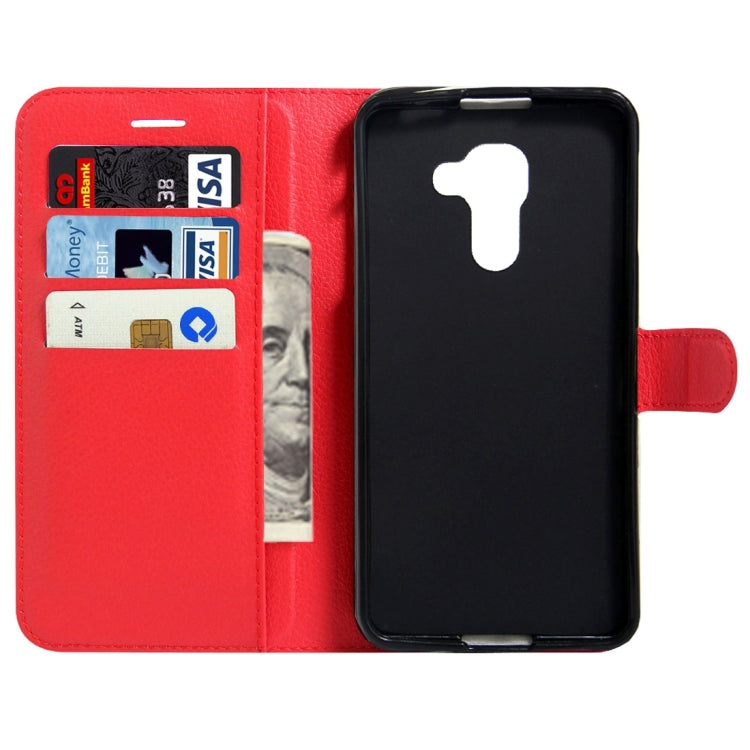 For BlackBerry DTEK60 Litchi Texture Horizontal Flip Leather Case with Magnetic Buckle & Holder & Card Slots & Wallet