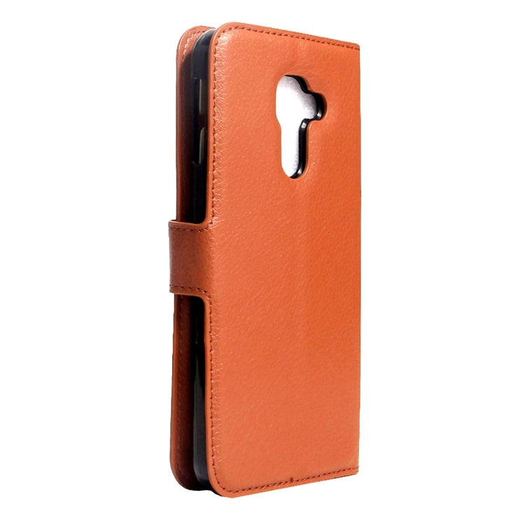 For BlackBerry DTEK60 Litchi Texture Horizontal Flip Leather Case with Magnetic Buckle & Holder & Card Slots & Wallet