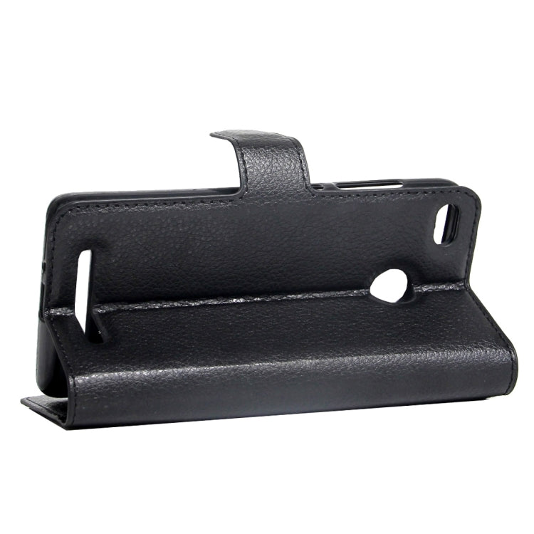 For Xiaomi Redmi 3X Litchi Texture Horizontal Flip Leather Case with Magnetic Buckle & Holder & Card Slots & Wallet