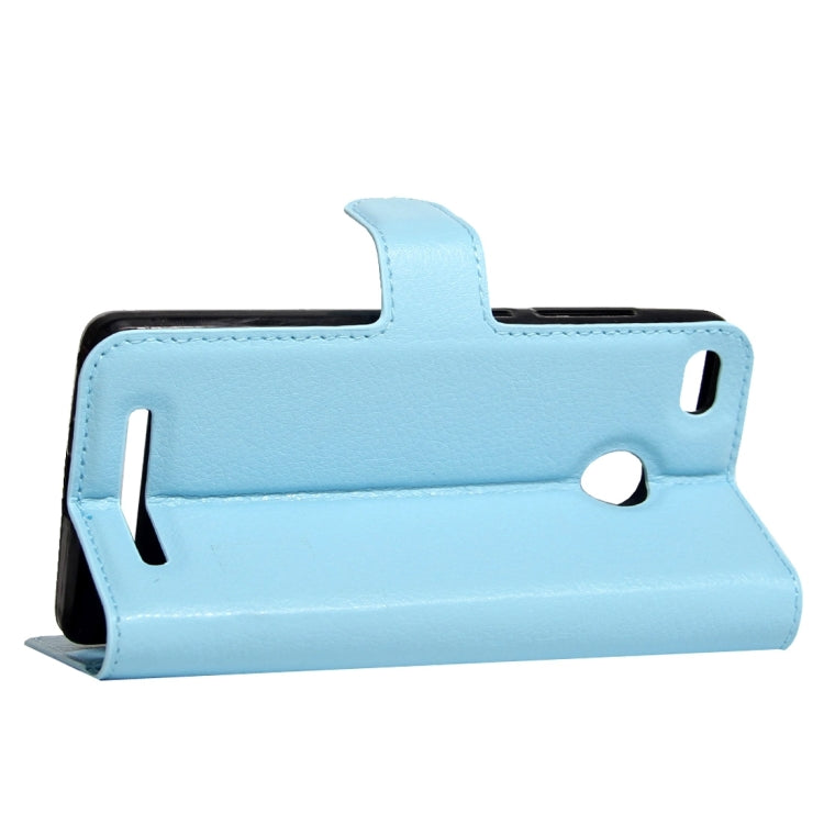 For Xiaomi Redmi 3X Litchi Texture Horizontal Flip Leather Case with Magnetic Buckle & Holder & Card Slots & Wallet