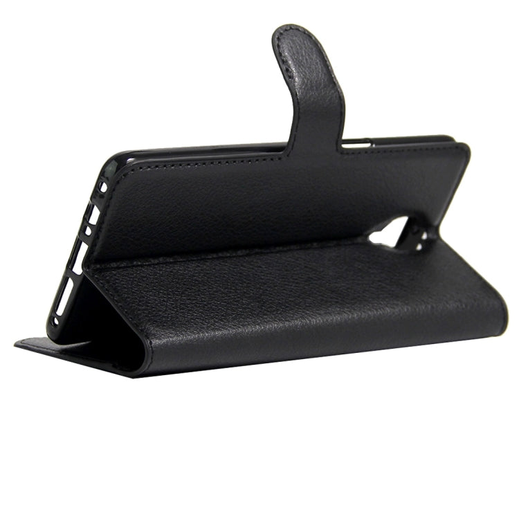 For OnePlus 3 & 3T Litchi Texture Horizontal Flip Leather Case with Magnetic Buckle & Holder & Card Slots & Wallet