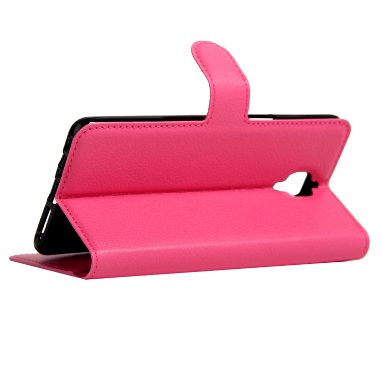 For OnePlus 3 & 3T Litchi Texture Horizontal Flip Leather Case with Magnetic Buckle & Holder & Card Slots & Wallet