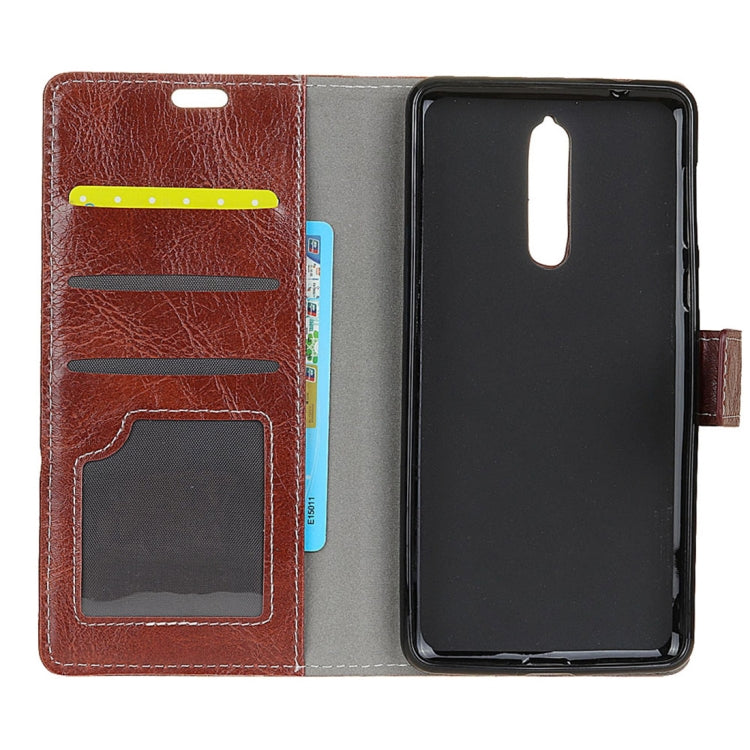 For Lenovo K8 Retro Crazy Horse Texture Horizontal Flip Leather Case with Holder & Card Slots & Wallet & Photo Frame