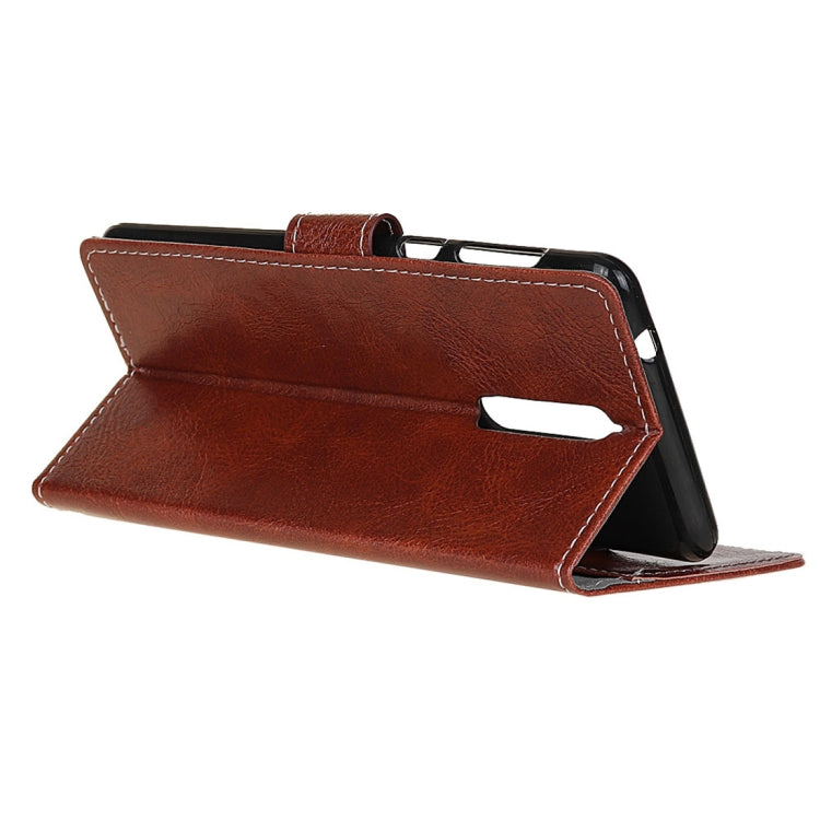 For Lenovo K8 Retro Crazy Horse Texture Horizontal Flip Leather Case with Holder & Card Slots & Wallet & Photo Frame