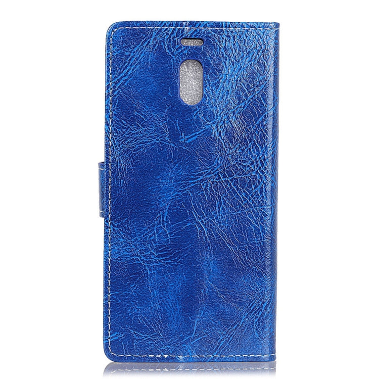 For Meizu M6 Note Retro Crazy Horse Texture Horizontal Flip Leather Case with Holder & Card Slots & Wallet & Photo Frame