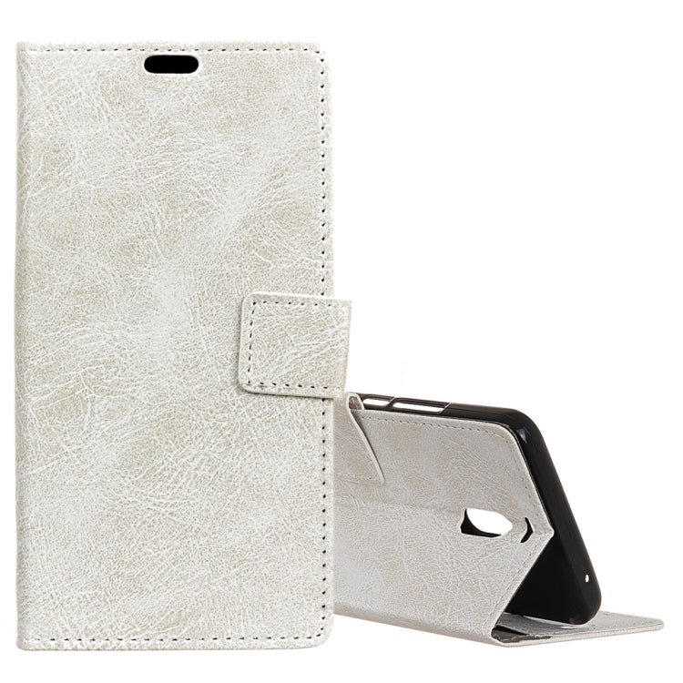 For Meizu M6 Note Retro Crazy Horse Texture Horizontal Flip Leather Case with Holder & Card Slots & Wallet & Photo Frame