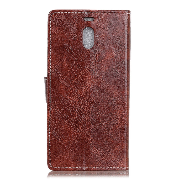 For Meizu M6 Note Retro Crazy Horse Texture Horizontal Flip Leather Case with Holder & Card Slots & Wallet & Photo Frame