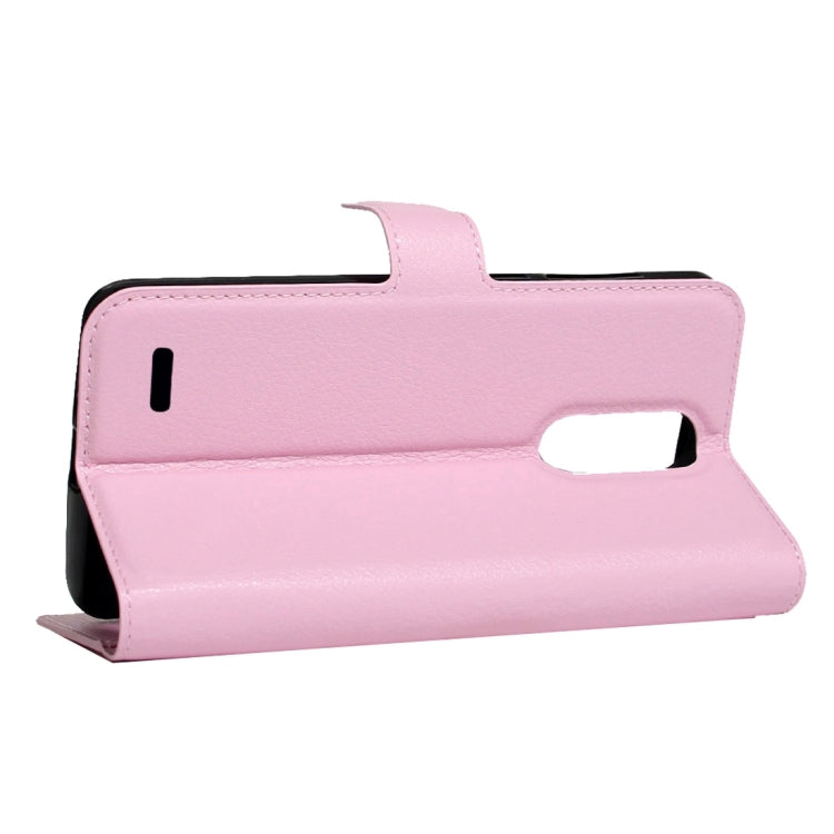 For LG LV5 Litchi Texture Horizontal Flip Leather Case with Magnetic Buckle & Holder & Card Slots & Wallet