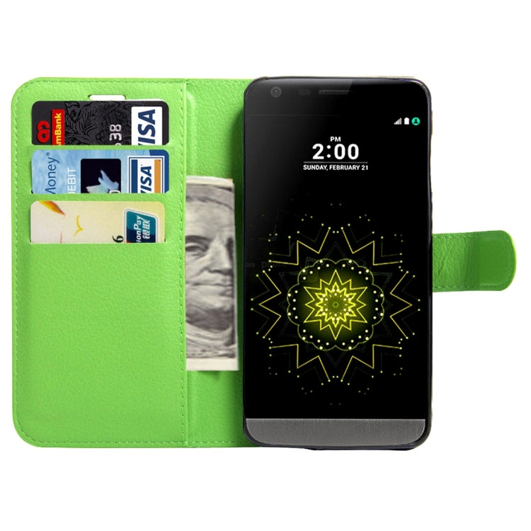 For LG LV5 Litchi Texture Horizontal Flip Leather Case with Magnetic Buckle & Holder & Card Slots & Wallet