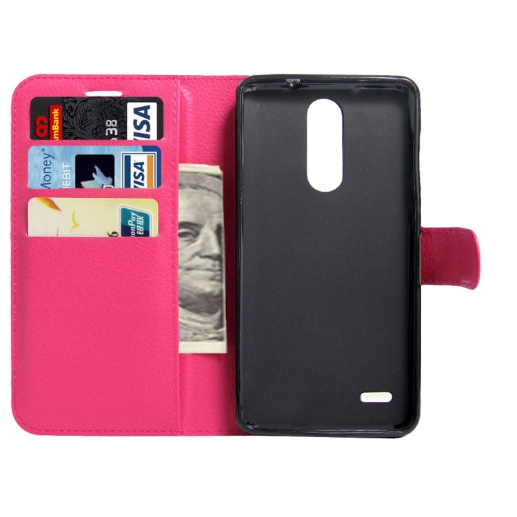 For LG LV5 Litchi Texture Horizontal Flip Leather Case with Magnetic Buckle & Holder & Card Slots & Wallet