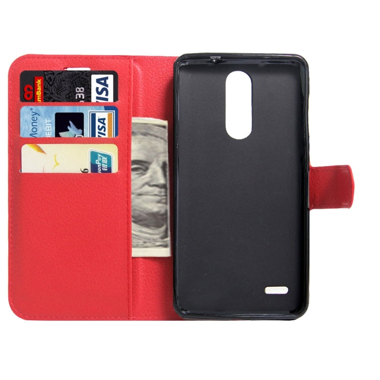 For LG LV5 Litchi Texture Horizontal Flip Leather Case with Magnetic Buckle & Holder & Card Slots & Wallet