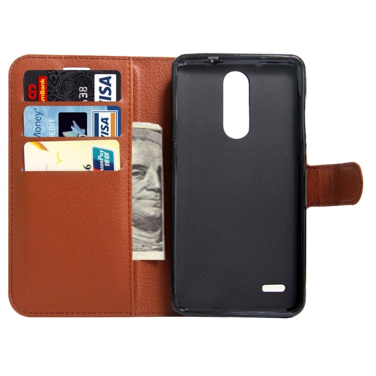 For LG LV5 Litchi Texture Horizontal Flip Leather Case with Magnetic Buckle & Holder & Card Slots & Wallet