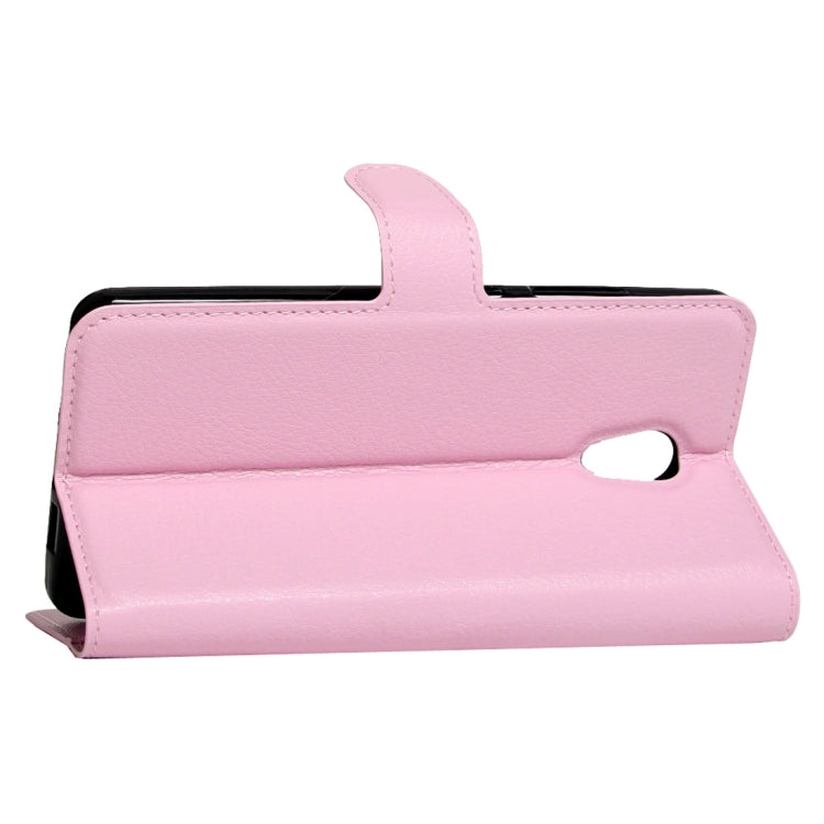 For Lenovo Vibe P2 C72 Litchi Texture Horizontal Flip Leather Case with Magnetic Buckle & Holder & Card Slots & Wallet