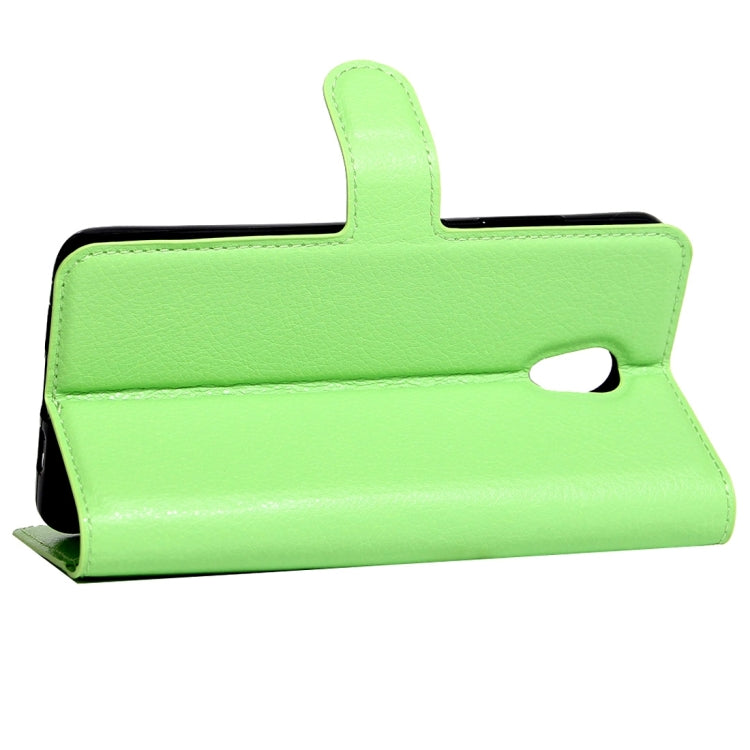 For Meizu PRO 6 Plus Litchi Texture Horizontal Flip Leather Case with Magnetic Buckle & Holder & Card Slots & Wallet