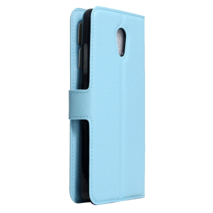 For Meizu PRO 6 Plus Litchi Texture Horizontal Flip Leather Case with Magnetic Buckle & Holder & Card Slots & Wallet