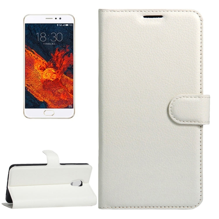 For Meizu PRO 6 Plus Litchi Texture Horizontal Flip Leather Case with Magnetic Buckle & Holder & Card Slots & Wallet