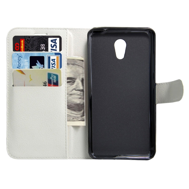 For Meizu PRO 6 Plus Litchi Texture Horizontal Flip Leather Case with Magnetic Buckle & Holder & Card Slots & Wallet