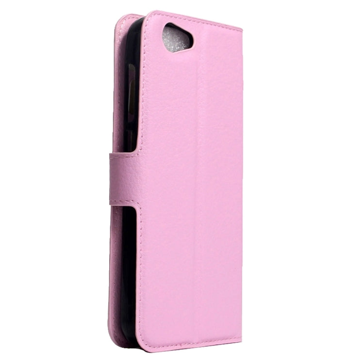 For Meizu Meilan X Litchi Texture Horizontal Flip Leather Case with Magnetic Buckle & Holder & Card Slots & Wallet